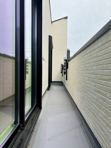 谷原戸建のバルコニー