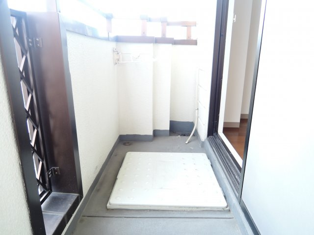 池上マンションのバルコニー