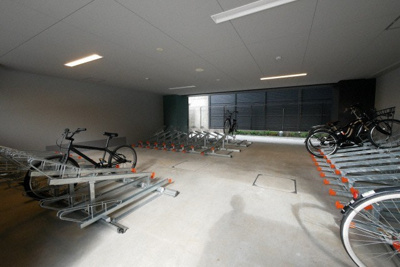 【その他共用部分】 | プレサンス大国町ラヴェニール | 駐輪場です駐輪場です