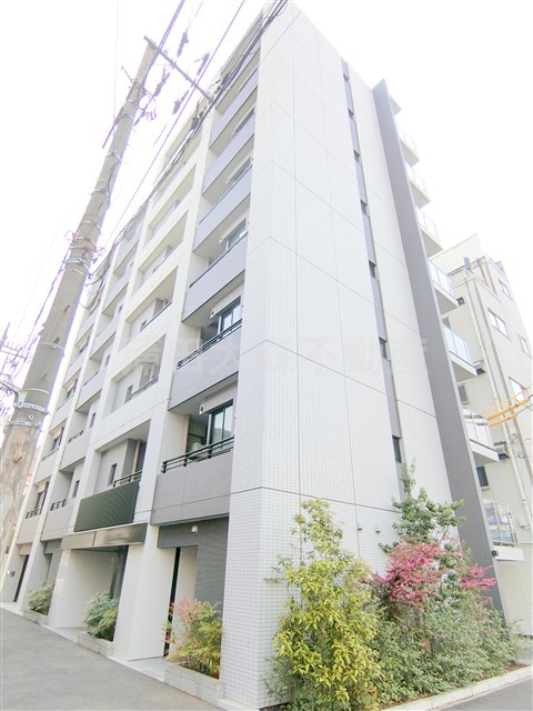 新蒲田高級分譲マンションの外観