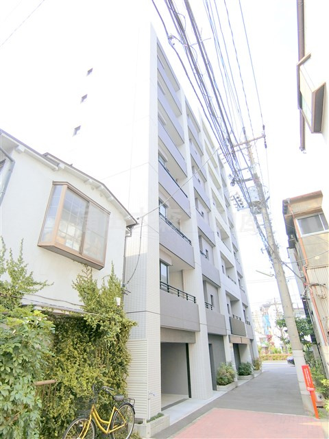 新蒲田高級分譲マンションの外観
