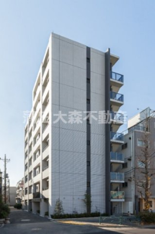 新蒲田高級分譲マンションの外観