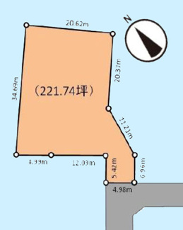 【土地図】 | 世田谷区上野毛2丁目
