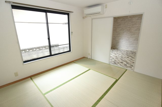 熊本市東区錦ケ丘のアパートの和室|来客時にも便利な和室付き