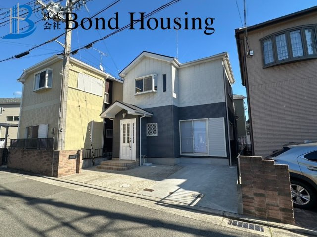 リフォ済み　福里　築23年の前面道路含む現地写真