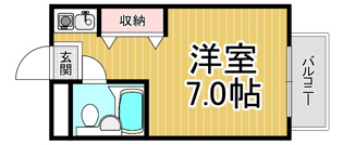 CRASIS苦楽園プラザの間取り