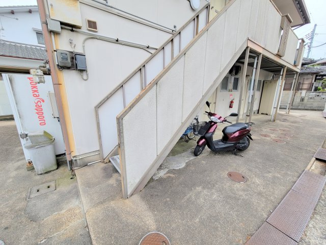 米沢ハイツのロビー