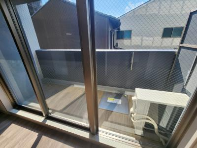プレサンス京都室町通紫水のバルコニー