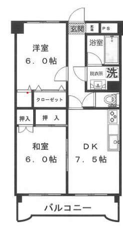 【間取り】 | シェルセントラルビレッジⅡ