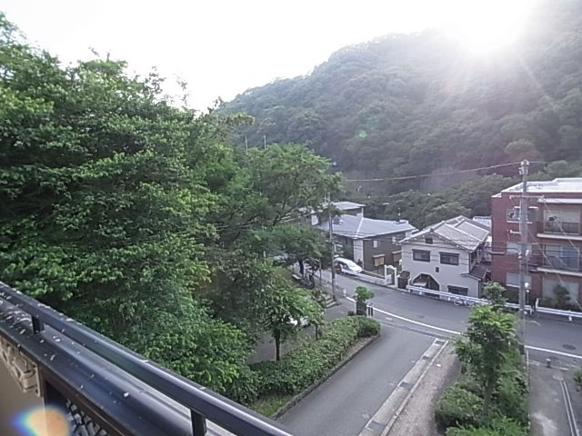 神戸市兵庫区平野町字天王谷東服山のアパートの展望|眺望