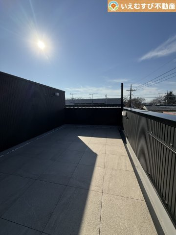 熊谷市河原町　中古戸建のバルコニー