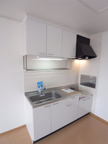 フローラルアメニティーＡのキッチン|きれいなキッチンです