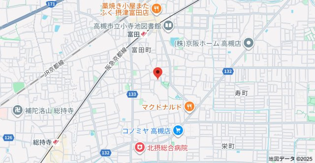 和泉ハイツの地図