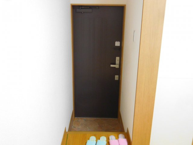 和泉ハイツの玄関