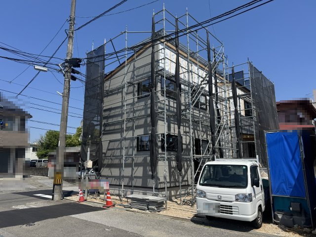 高知市大津乙の外観|建築中です。（2025年4月26日撮影）