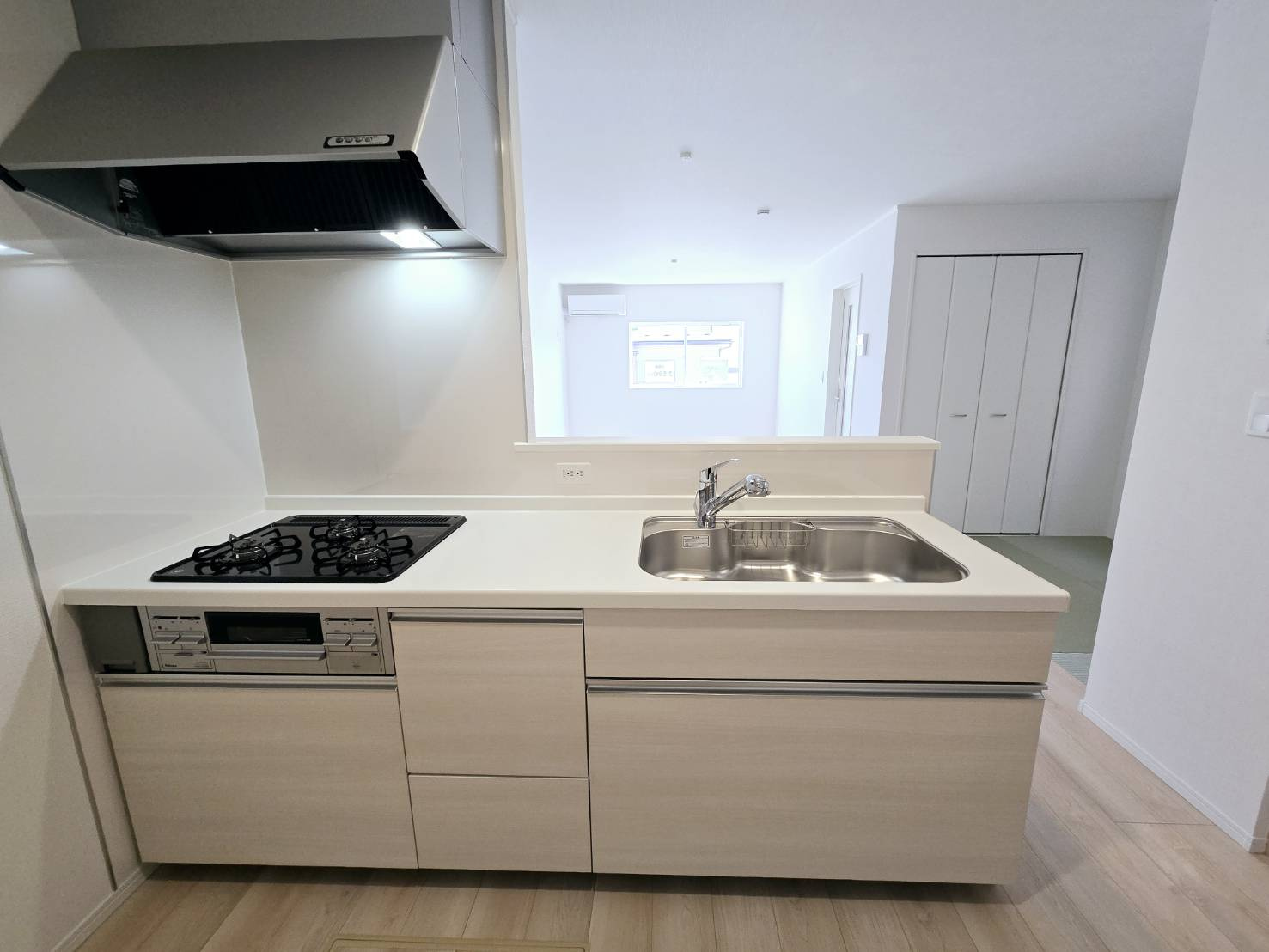 クレイドルガーデン八戸市南類家　第3　2号棟のキッチン