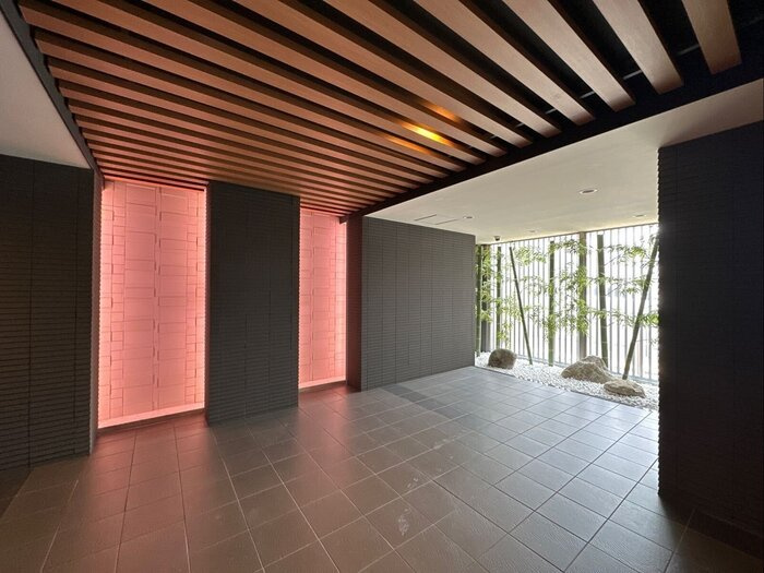 アンジュ高天のロビー