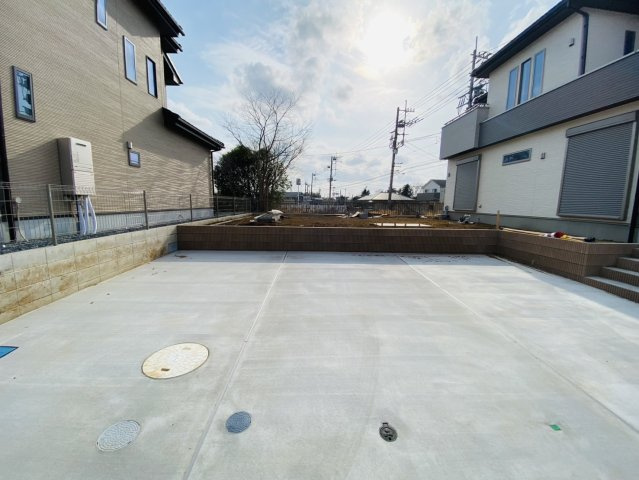 いろどりアイタウン富里町七栄　14号棟の駐車場