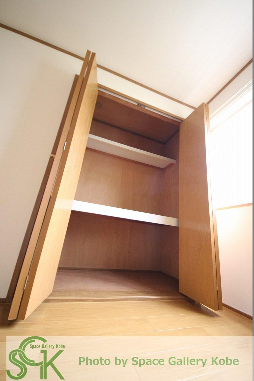 ヒューマンビレッジＢの収納|※お部屋により仕様が異なる場合があります。
