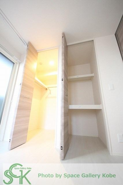 ラ　コンフィアンス明石の収納|※お部屋により仕様が異なる場合があります。