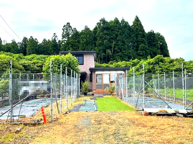 高島市マキノ町沢中古戸建の庭