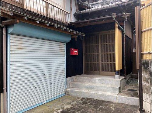 溝辺町　古家付き土地の外観