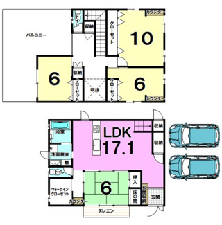 【間取り】 | 那覇市首里石嶺町4丁目　戸建