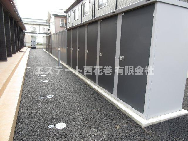 El alivio(エル・アルビオ） A棟の収納|外物置