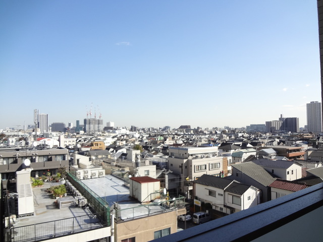 朝日マンションの展望