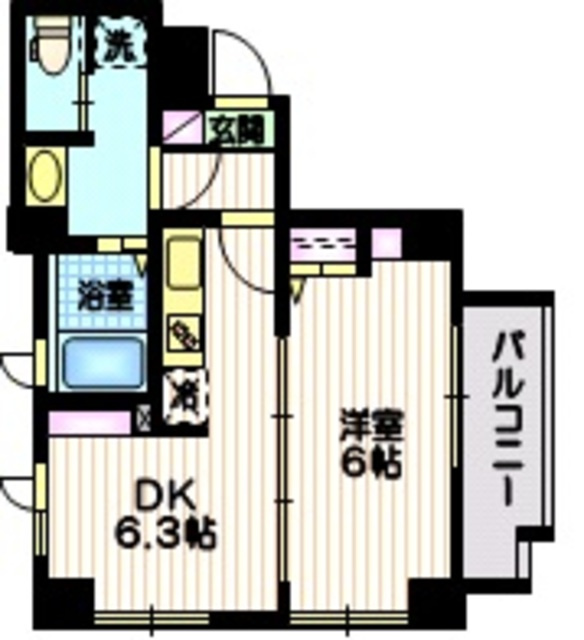朝日マンションの間取り|★2人入居可能です★