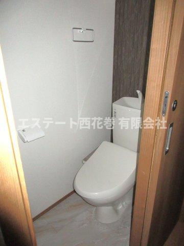 El alivio(エル・アルビオ） A棟のトイレ|洗浄機能付き暖房便座