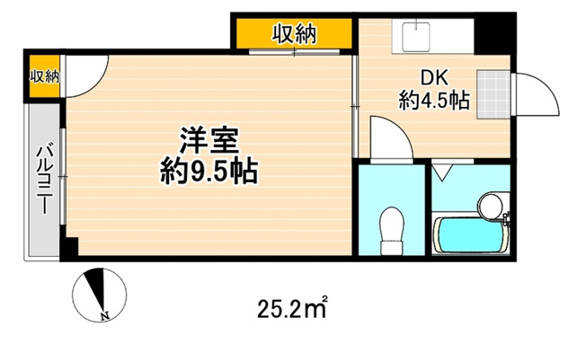 【間取り】 | PLEAST大橋Ⅲ | 現況優先。