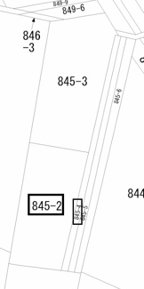 【土地図】 | 宇部市西宇部南2丁目土地（79坪）古家有