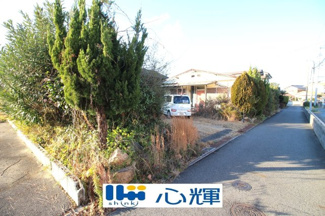 【前面道路含む現地写真】 | 宇部市西宇部南2丁目土地（79坪）古家有