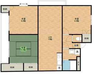 【間取り】 | エフハウスⅡ