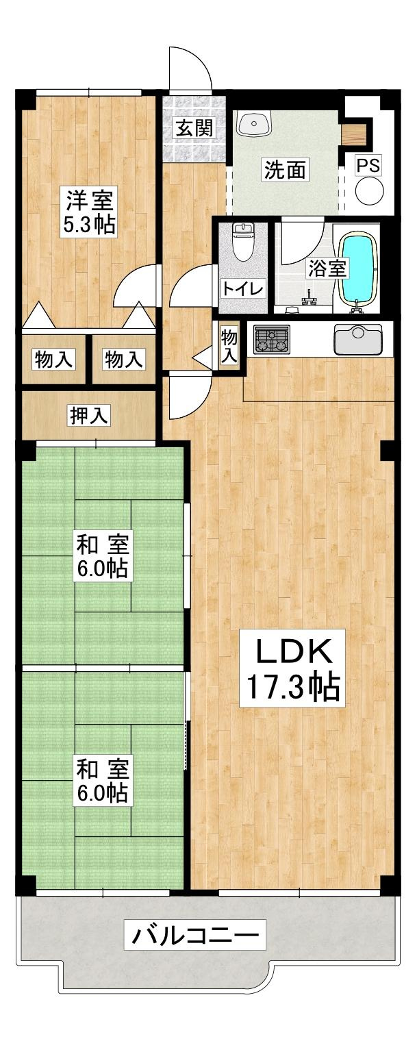 ネオコーポ明舞・弐番館