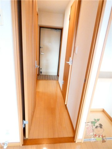 シオン北長瀬の玄関