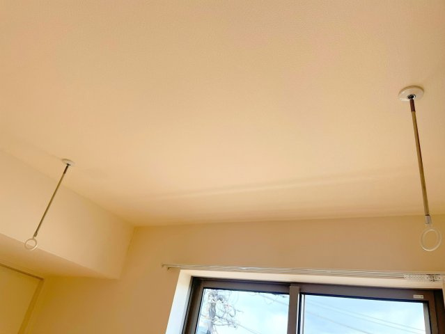 ＡＴステージの設備|★花粉時期・雨の日に便利な室内物干しフック★