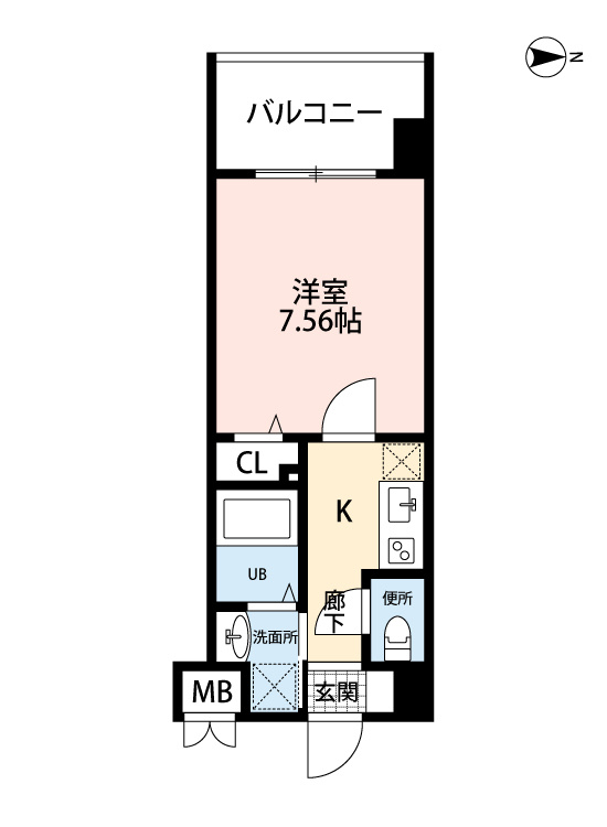 サヴォイ　ラ・シャンス　の間取り