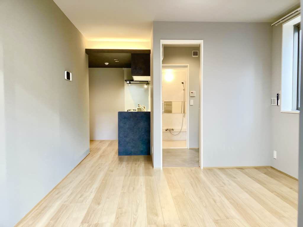 熊本市中央区新町３丁目の賃貸マンションの居間・リビング