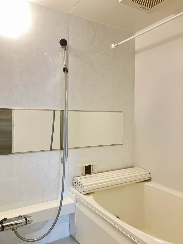 熊本市中央区新町３丁目の賃貸マンションの浴室
