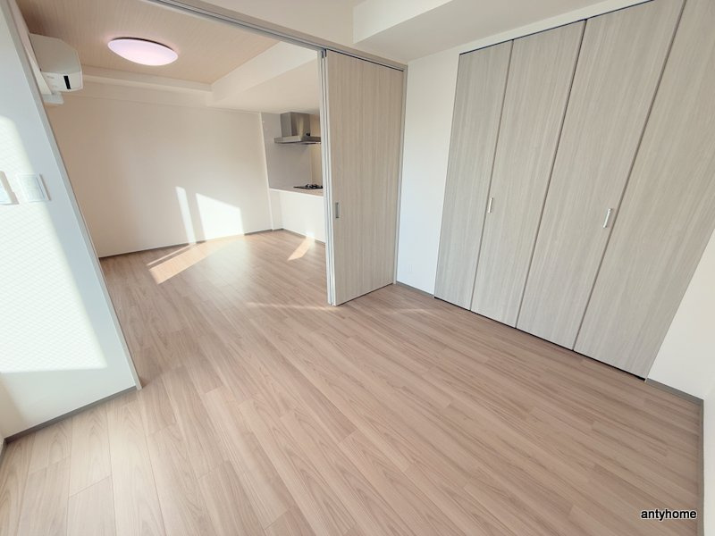 セイワパレス大阪城南　仲介手数料無料の寝室