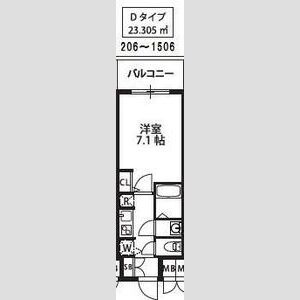 S-RESIDENCE新大阪駅前の間取り