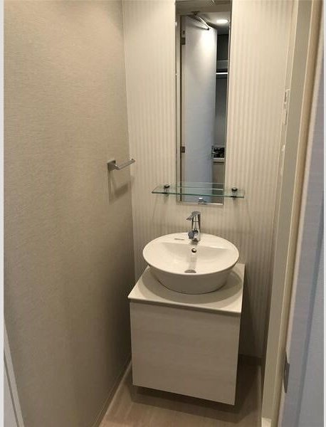 S-RESIDENCE新大阪駅前の洗面所