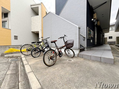 【その他共用部分】 | コンフォート鈍池 | 駐輪場です