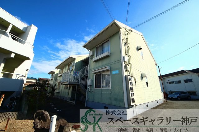 フジハイツの外観パース