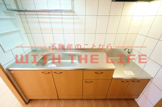 ローズマリーⅡ【10,000円キャッシュバック対象物件】のキッチン|きれいなキッチンです