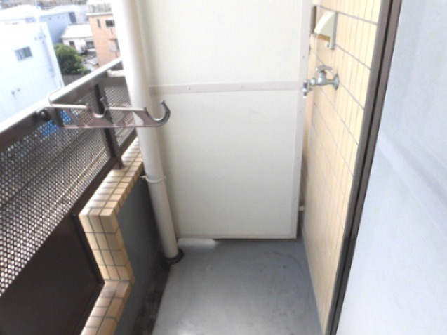 洗濯機置場です。