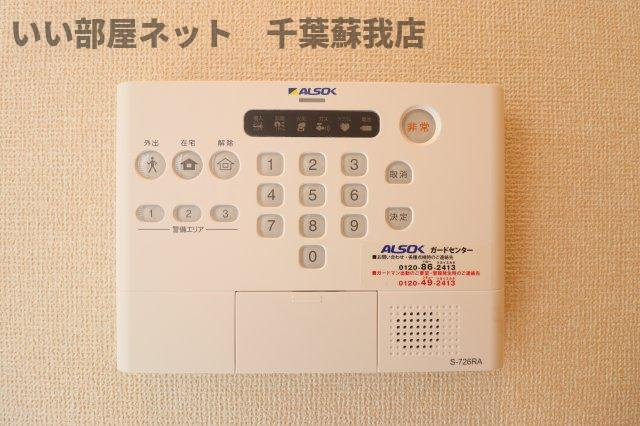 ブリランテAのセキュリティ|ホームセキュリティー完備！