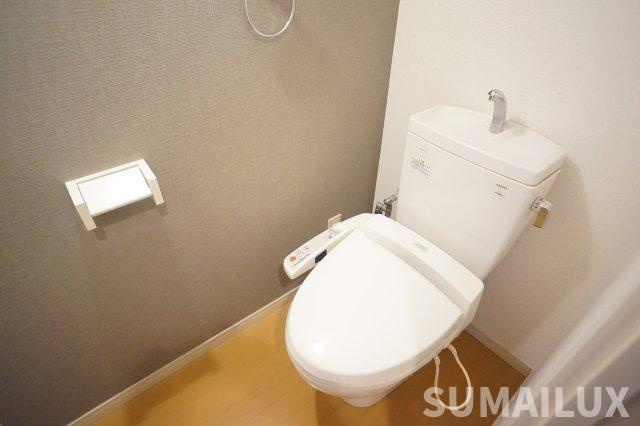 熊本市中央区本山町の賃貸マンションのトイレ